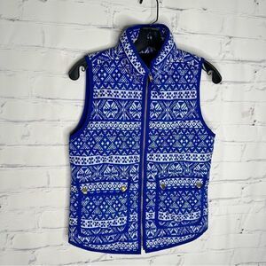 J. Crew blue XS vest‎